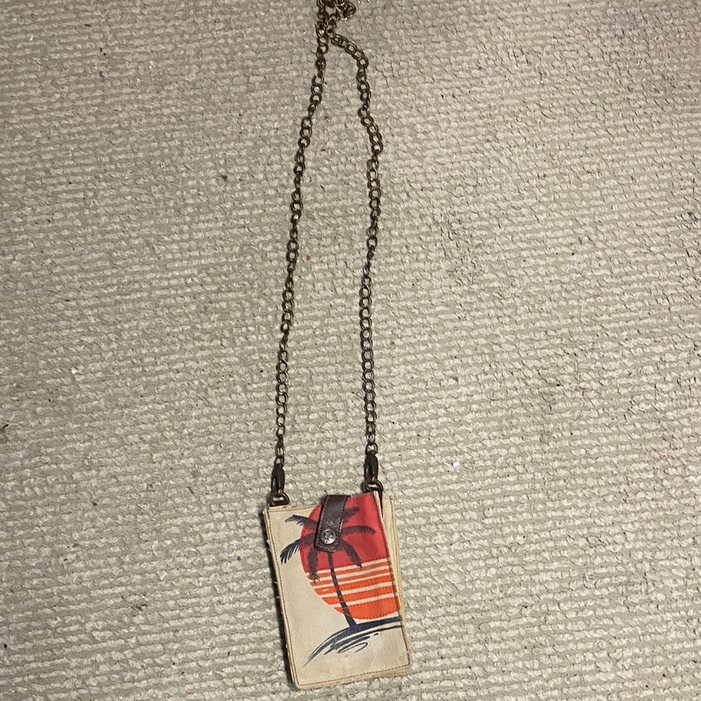 Mona B Palm Tree Mini Crossbody Bag